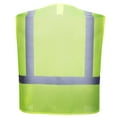 thumbnail image 2 of 2W Safety Vest - High Visibility with Reflective Straps and Pockets – Soft, Durable, and Breathable – ANSI CLASS 2 (Size 2XL, Pink), 2 of 2