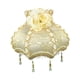 thumbnail image 4 of Pantalla de lámpara de mesa retro con cuentas decorativas para lámpara de mesa con borlas Amarillo, 4 of 7