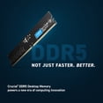 thumbnail image 2 of Crucial 32GB (2 x 16GB) 288-Pin PC RAM DDR5 5200 (PC5 41600) Desktop Memory Model CT2K16G52C42U5, 2 of 5