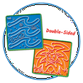 thumbnail image 5 of hand2mind Mindful Maze Boards, 3 Double Sided Breathing Boards with Finger Paths, Ages 3+, 5 of 8