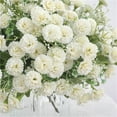 thumbnail image 6 of Clearance! FNGZ Artificial Flowers, Household Imitation, Small Lilac Artificial Flower (1Pc) White, 1X Artificial Rose, 6 of 8