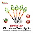thumbnail image 3 of Iluminación festiva del patio Billuyoard con 9 LED por estaca 5 piezas, 3 of 6