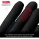 thumbnail image 2 of Guantes de bateo Franklin Sports MLB Digitek gris/negro/azul real, 2 of 5