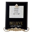 thumbnail image 1 of CB Gift YC710 Table Encadrée 12 x 15 - Grace Rembourré - Believe, 1 of 1