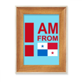 thumbnail image 1 of I Am From Panama Desktop Wooden Photo Frame Display Picture Art Painting Multiple Sets, 1 of 3