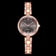 thumbnail image 4 of LVPAI Reloj con correa de aleación para mujer a la moda con reloj de pulsera de cuarzo con diamantes de imitación (oro rosa + negro), 4 of 4