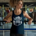 thumbnail image 4 of Bison Portrait Women's Tank Top American Buffalo Head Western Wildlife Nature Majestic Bull Symbol of Strength, 4 of 7