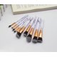 thumbnail image 5 of Brochas de maquillaje Juego de brochas de maquillaje de mármol profesional, cerdas sintéticas naturales suaves y sin olor, 10 brochas de maquillaje + bolsa de cosméticos LingWen 9024736129928, 5 of 5