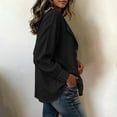 thumbnail image 6 of NominalSnug Button down Shirts for Women Long Sleeve Shirts Collared Dressy Casual Blouses Loose Fit Fall Tops, 6 of 8