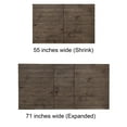 thumbnail image 6 of Guyou 55"-71" Extendable Dining Table, Farmhouse Rectangular Kitchen Table for 6-8 People, Solid Wood Rustic Dinner Table for Kitchen Dining Room, Natural, 6 of 11