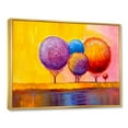 thumbnail image 3 of Designart 'Autumn Colorful Fantasy Trees I' Modern Framed Canvas Wall Art Print, 3 of 5