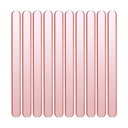 

DejavYOU 10pcs Reusable Acrylic Ice Cream Ice Cream Sticks Candy Ice Cream Sticks DIY Crafts Party Favors