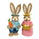 thumbnail image 5 of Figuras de Paja de Conejo de Pascua Zulema Estatuilla de conejito 35 cm, 5 of 8