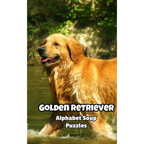 Golden Retriever Alphabet Soup Puzzles (Paperback ...