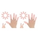 thumbnail image 2 of Separador de pulgar Minnieouse 10 Uds. fundas protectoras ligeras y flexibles, 2 of 4