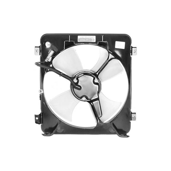 A/C Condenser Fan Assembly - Compatible with 1996 - 2000 Honda Civic 1997 1998 1999