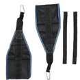 thumbnail image 2 of 1Pair Abdominal Training Belt Abdominal Muscle Trainer Pull-up Gym Exercise Equipment Body Shaper Building Ab Suspension (Blue Black), 2 of 2