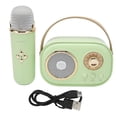 thumbnail image 2 of Wireless Bluetooth Speaker with Microphone Portable Rechargeable Mini Mics Speaker Set for Home Party, 2 of 5