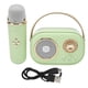thumbnail image 2 of Wireless Bluetooth Speaker with Microphone Portable Rechargeable Mini Mics Speaker Set for Home Party, 2 of 5