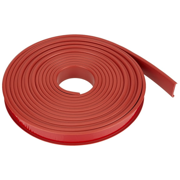 1 Roll TPE Self-Adhesive Flexible Molding Trim Ceiling Molding Wall Trim for Furniture Red 22.5mm about 5m/roll
