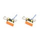 thumbnail image 3 of Cuerda de resorte de buceo Soidarity Acero inoxidable Naranja 2piezas, 3 of 6