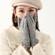 thumbnail image 5 of Guantes cálidos de invierno para mujer, guantes para mensajes de texto con pantalla táctil para mujer, 5 of 5
