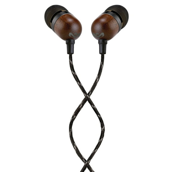 House of Marley EM-JE041-SB Smile Jamaica In-Ear Earbuds (Black)