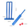 thumbnail image 2 of Kids Cricket Set Funny Nonslip Handle Sports Game Set Ball Game Set for Backyard, 2 of 10