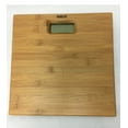 thumbnail image 2 of Bathroom Scale - 330 LBS / 150 kg max weight - Natural Bamboo - Step-on Technology - Digital Body Weight BSB2100 by Harlyn Designed in USA, 2 of 2