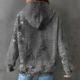 thumbnail image 6 of Jsaierl Womens Hoodies Oversized Floral Graphic Hoodies Sweatshirts Holiday Sweaters Y2k Long Sleeve Top Hoodie Womens Hoodies Under $10, 6 of 6
