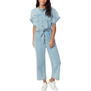 Gloria Vanderbilt Womens Wide Leg Coverall Jumpsuit