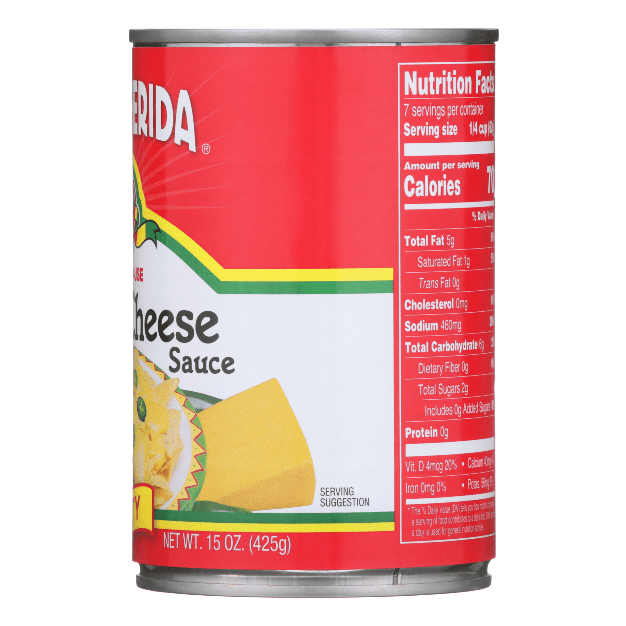 (12 pack) La Preferida Shelf Stable pourable Zesty Nacho Cheese Sauce, 15 oz Can,