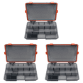 thumbnail image 1 of Caja Pesca Portátil Cebo Impermeable Cajas Anzuelos Herramienta (grande) Rojo, 1 of 5