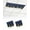 DarkBlue, variant on Vintage Red Christmas Tree Fluorescent Light Covers for Ceiling Lights 4x2 feet,1 Pack Magnetic Light Filters for Classroom,Xmas Tree Snowflake Fluorescent Light Shade Panel for Office School Drop