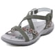 thumbnail image 1 of Zapatos para caminar con punta abierta sandalias planas bohemias zapatos cómodos de verano para mujer, 1 of 9