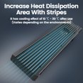 thumbnail image 3 of 22110 SSD Heatsink M.2 NVME Radiator Aluminum Alloy PS5 M.2 PCIE SATA SSD Efficient Radiator with Thermal Silicone pad icold-22110, 3 of 6