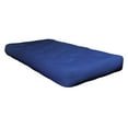thumbnail image 2 of AJD Home Queen Size Single Foam Futon Mattress 8 Inch 80" x 60" Royal Blue, 2 of 6