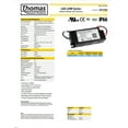 thumbnail image 2 of Thomas Research Products LED20W-57-C0350-D Constant Current LED driver, dimmable, 20 watt, 350mA, 2 of 2