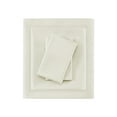 thumbnail image 2 of Comfort Classics 600 TC Pima Cotton Sateen 4 Piece White Sheet Set, Cal King, 2 of 7