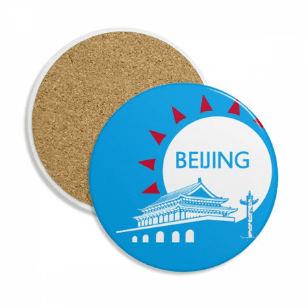 

China Beijing Tian An Silhoutte Coaster Cup Mug Tabletop Protection Absorbent Stone