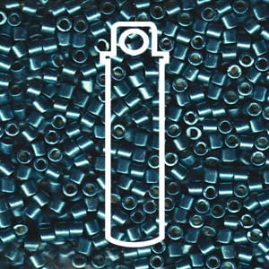 Duracoat Galvanized Sea Foam Miyuki Delica Beads 8/0 DBL-1847-TB