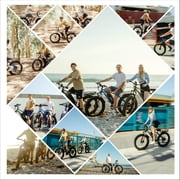 AMYET EB26 Electric Bike for Adults, Peak 1500W 48V 15Ah, 26 Fat Tire Ebike, E-Mountain Bicycle, UL2849