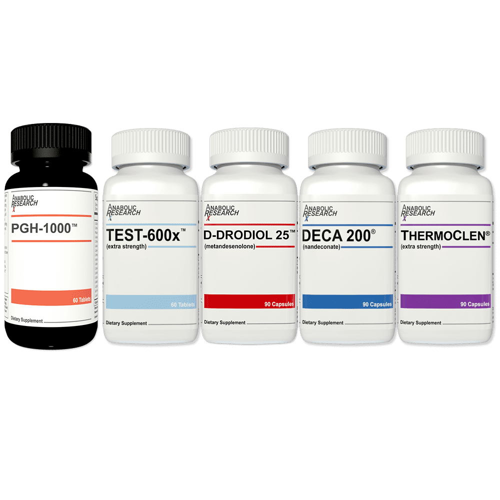 Anabolic Research Growth Stack PGH1000, Test600x, Deca 200, D
