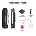 thumbnail image 2 of Trípode Monopie NEEWER Negro Viaje con Control Remoto y Cabezal 360° para Cámara DSLR de Aluminio, 2 of 9