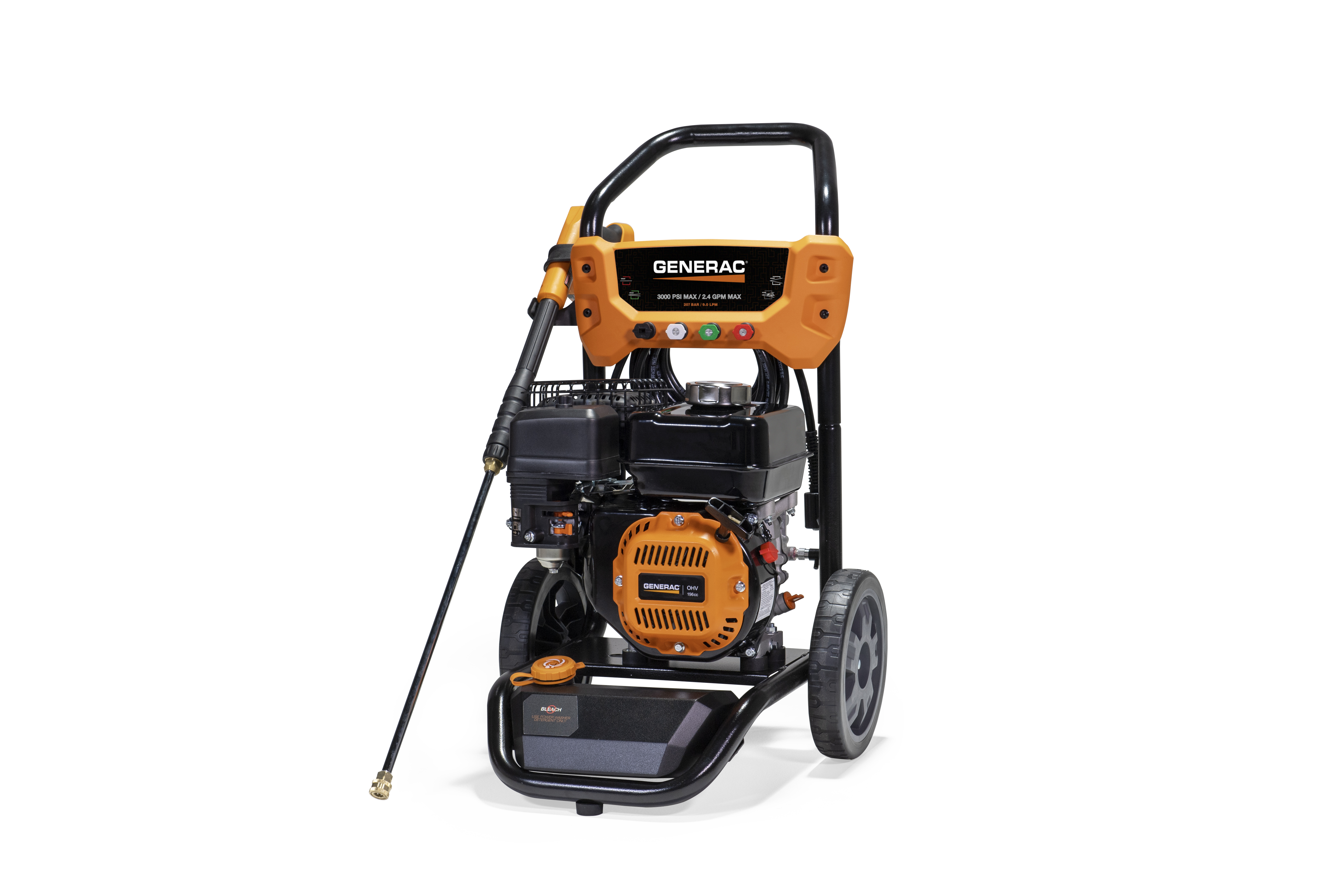 Generac 8896 3000 PSI 2.4GPM Gas Powered Residential Pressure Washer - image 3 of 3