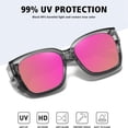thumbnail image 2 of Oversized Polarized Fit-Over Sunglasses for Men and Women, UV400 Driving Shades, 2 of 2