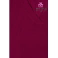 thumbnail image 6 of Natural Uniforms Womens' Cool 4-Way Stretch Jogger Scrub Set (Burgundy, 2X-Large), 6 of 7