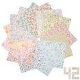 thumbnail image 2 of 42Pcs 10"x10" Quilting Fabric Squares Precuts 100% Cotton Floral Fabric Bundles for Patchwork, Sewing and DIY Crafts Style 6, 2 of 11