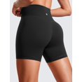 thumbnail image 2 of Shorts CRZ YOGA Butterluxe tiro alto 5" negro talla chica, 2 of 5