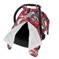 thumbnail image 3 of Zufioo Rooster Head Print Baby Stroller Seat Nursing Cover, Baby Stroller Canopy Seat Cover Breastfeeding Cover, Suitable for Indoor and Outdoor-One Size, 3 of 9